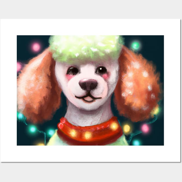Cute Poodle Wall Art by Play Zoo